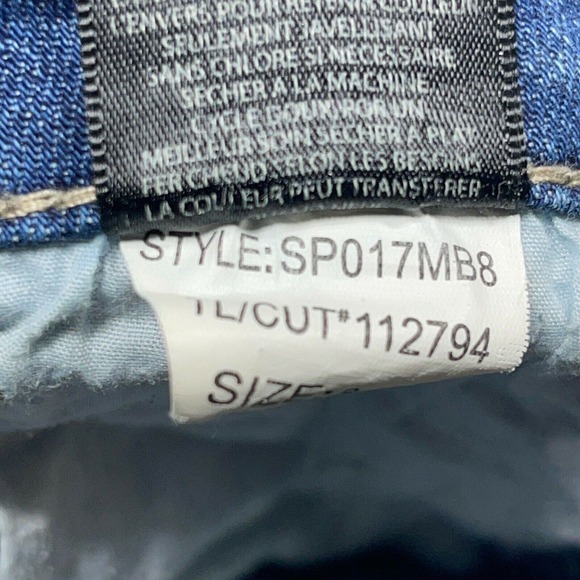 Kut from the Kloth Jeans Womens 8 Mid Rise Straight Leg Blue 30 Inseam - Picture 8 of 11